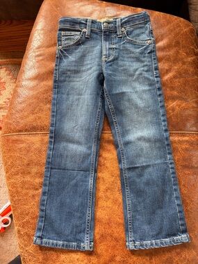 Wrangler Vintage Boot Blue Denim Jeans